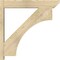 Ekena Millwork Westlake Slat Rough Sawn Outlooker, Douglas Fir, 6"W x 32"D x 32"H OUT06X32X32WTL06RDF - alternate 4